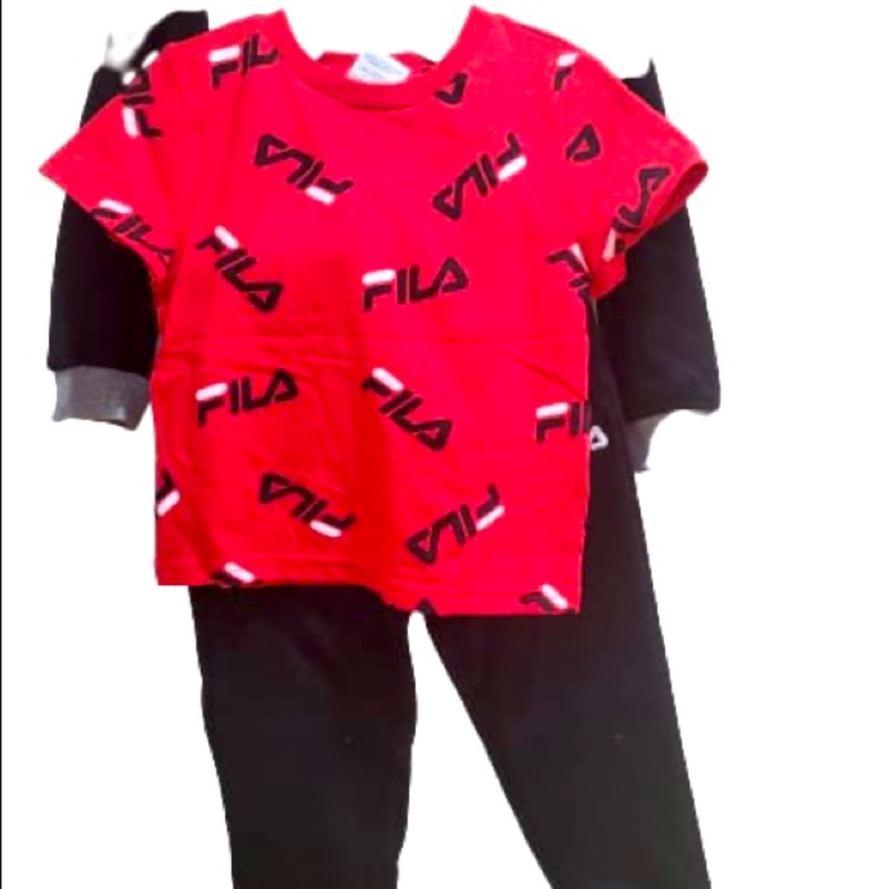 Kids fila tracksuit